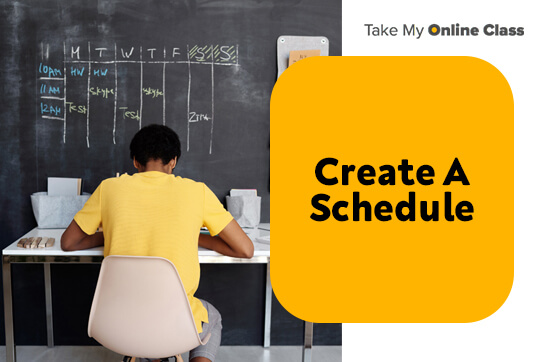 Create A Schedule